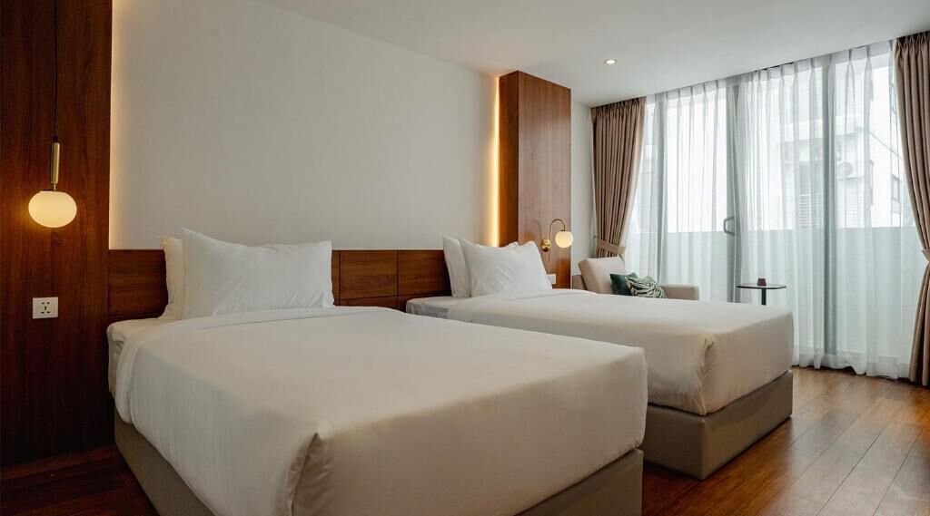 Superior Twin Room, Balcony, City View