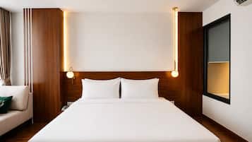 Coffres-forts dans les chambres, bureau, Wi-Fi gratuit, draps fournis