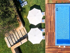 Pool - Georgioupolis Blaue Villa Privater Pool by Interhome (Georgioupoli)