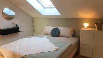 2 habitaciones y ropa de cama