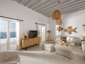 TV - Meerblick Sunset Villa mit Hotub CalypsoSunsetVill by Interhome (Mykonos (Stadt))