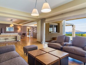 TV, fireplace - Analisa Luxus-Villa by Interhome (Thimari)