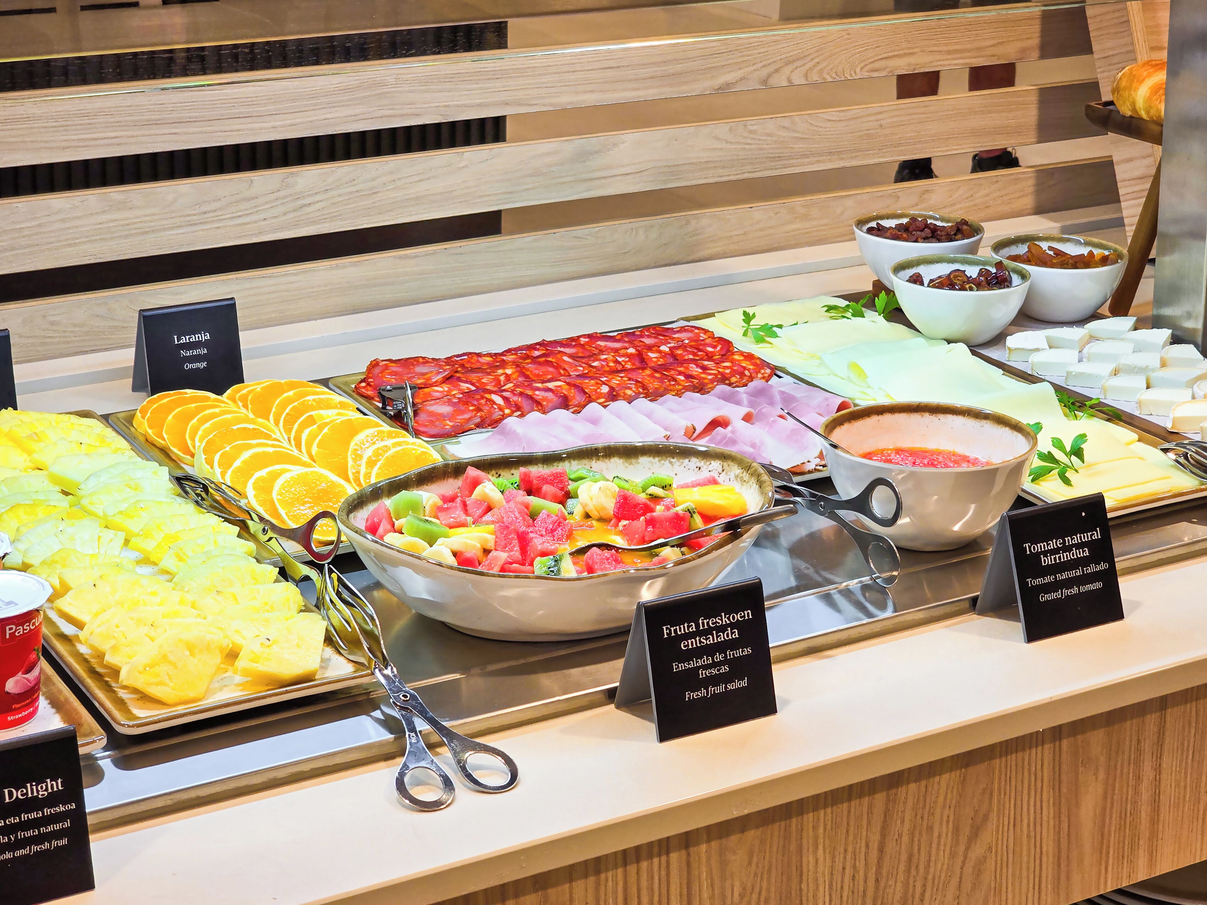 Desayuno buffet todos los días (con cargo)