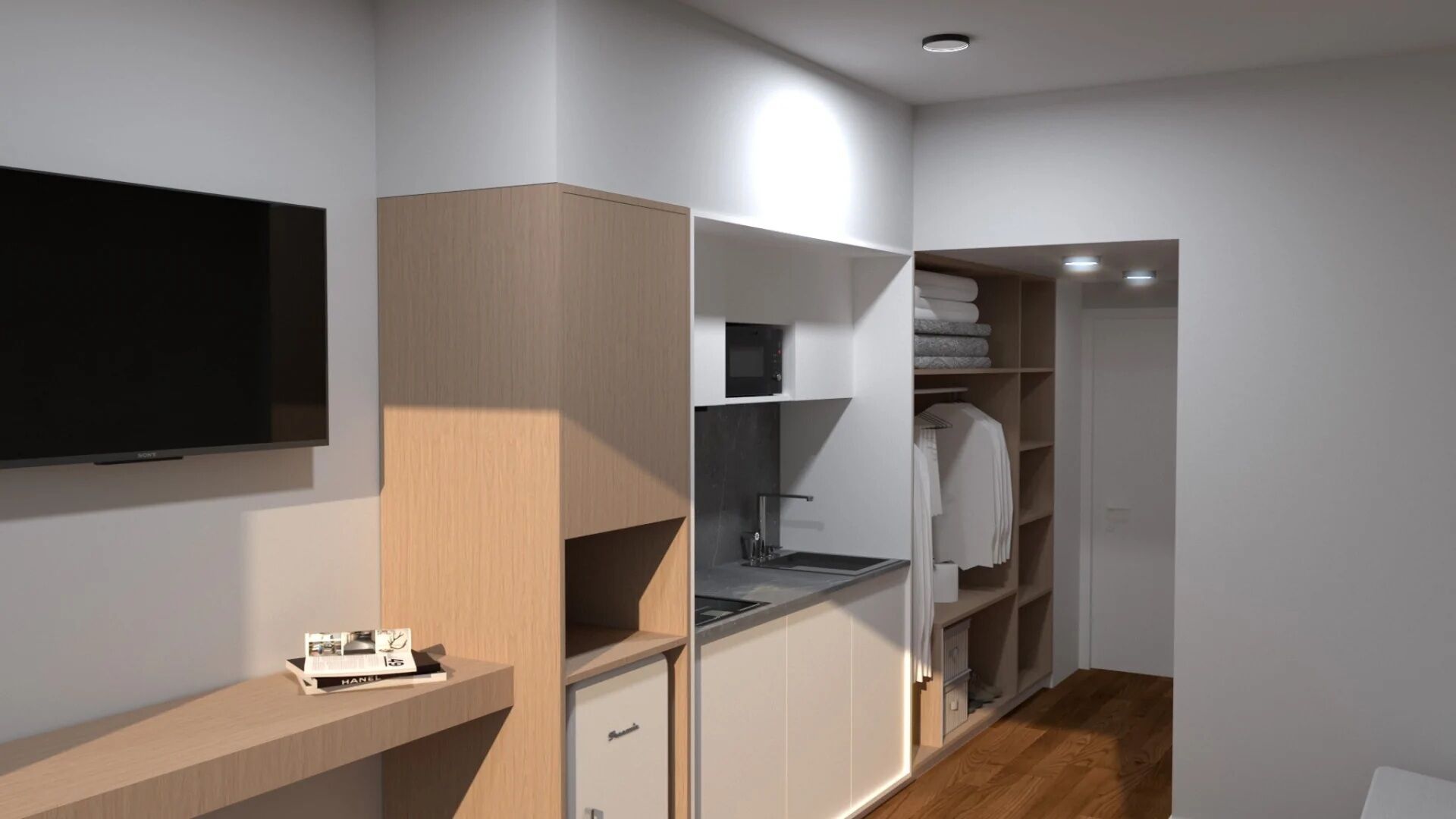 Private kitchenette