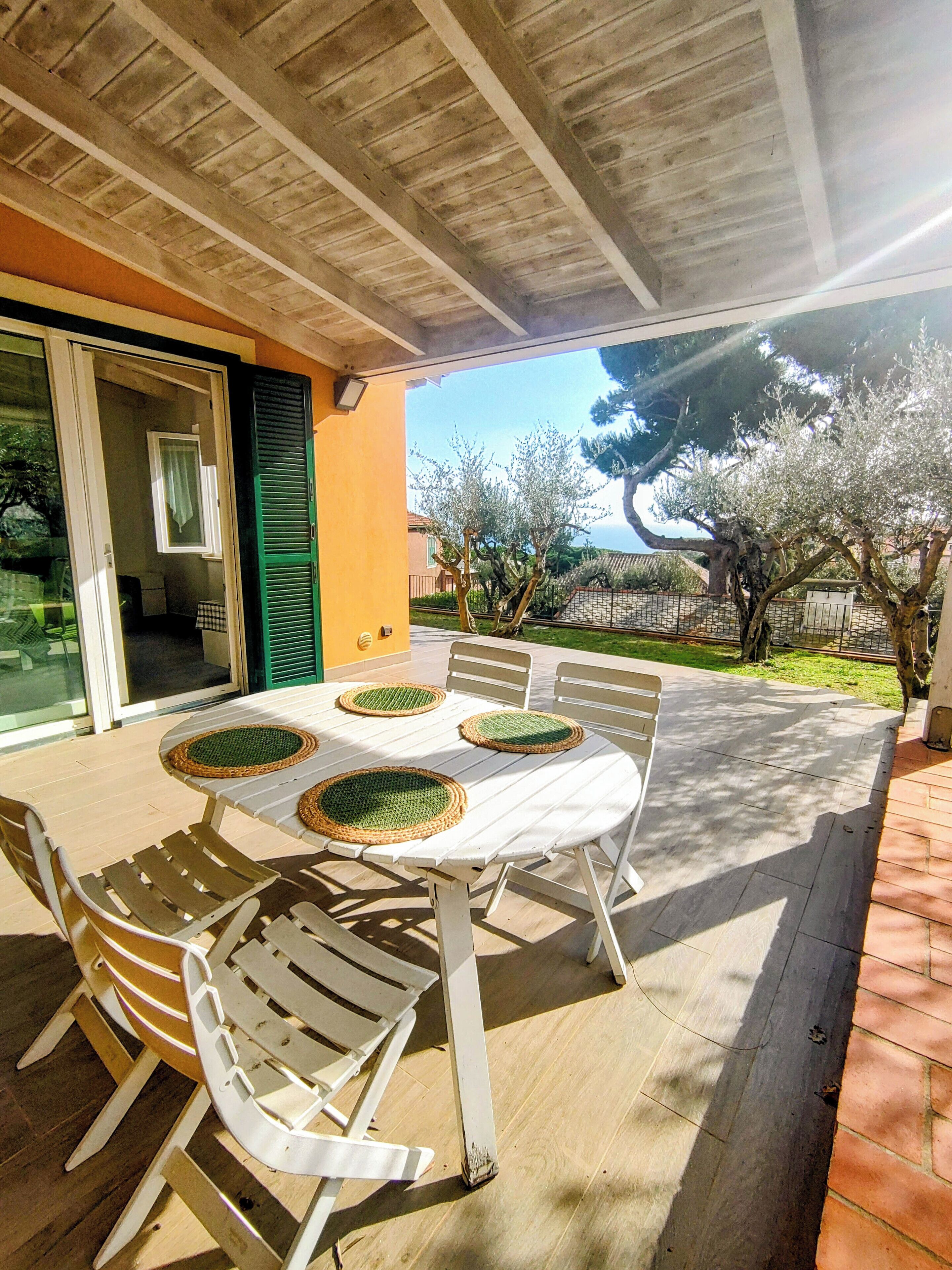 Villa, vista giardino