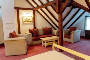 Deluxe tweepersoonskamer, uitzicht op stad