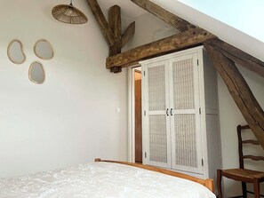 2 chambres, draps fournis