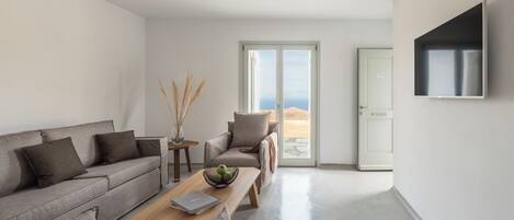 Villa luxueuse, vue sur la mer | Aire de séjour