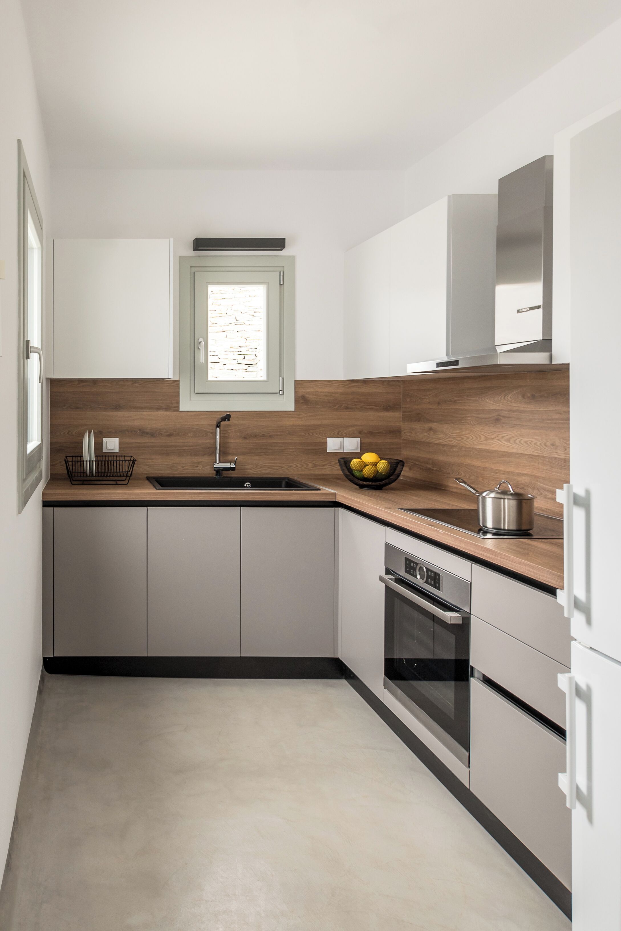 Vila Mewah, pemandangan kolam renang | Dapur pribadi