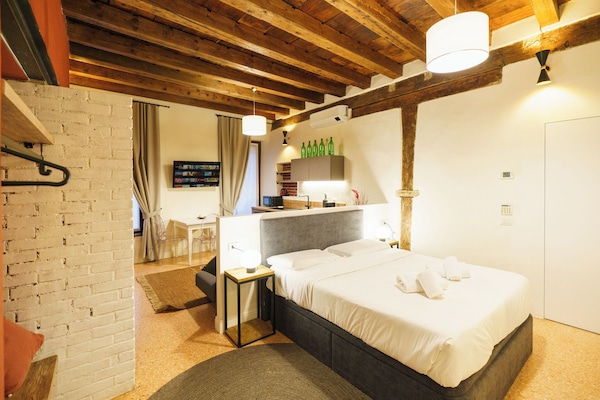 Apartamento, 1 habitación | Caja fuerte, tabla de planchar con plancha, wifi gratis