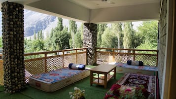 Overnattingsstedets uteområder