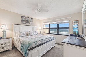 2 bedrooms, iron/ironing board, free WiFi, bed sheets - Castle Reef 524 beautifully furnished, ocean views! (New Smyrna Beach)