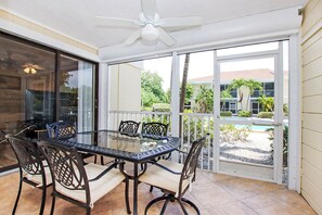 Outdoor dining - Villa Sanibel 2B - Sanibel (Sanibel)