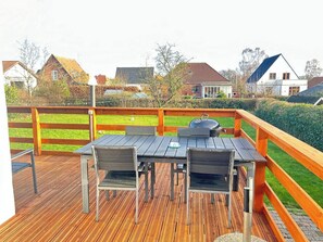 Apartment, 2 Bedrooms, Smoking | Outdoor dining - Basement Apartment in Villa (Odense)
