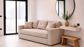 Junior Suite with Balcony | Egyptian cotton sheets, premium bedding, in-room safe, laptop workspace