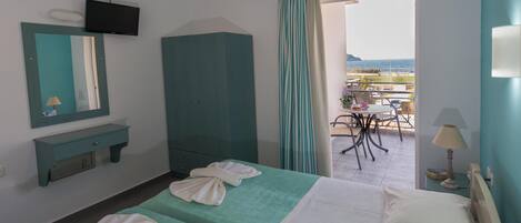 아파트, 침실 1개, 바다 전망 | 객실 내 금고, 암막 커튼, 다리미/다리미판, 무료 WiFi