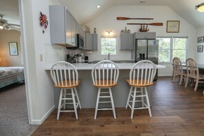 Fridge, microwave, oven, stovetop - Pirate's Cove - 5 BR Oceanside Home w/Private Pool & Hot Tub, 300 Yards to Beach Access (Southern Shores)