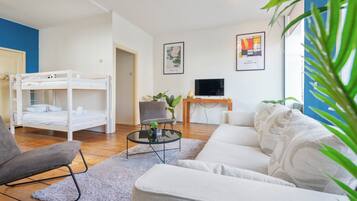 1 Schlafzimmer, Reisekinderbett, WLAN, Bettwäsche