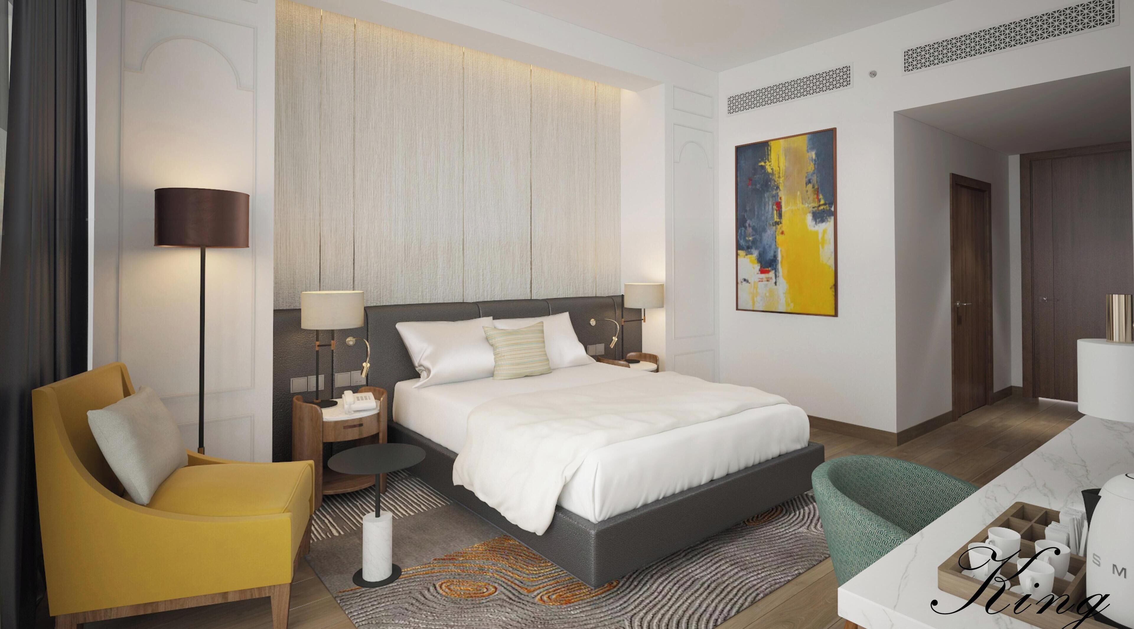 Room, 1 King Bed, Terrace, Sea View