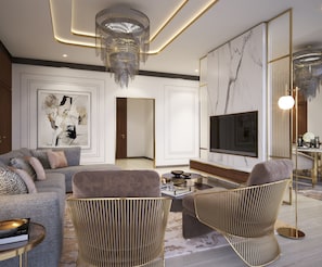 Living area - Rotana Ras Al Khaimah - The Mangroves (Ras Al Khaimah)