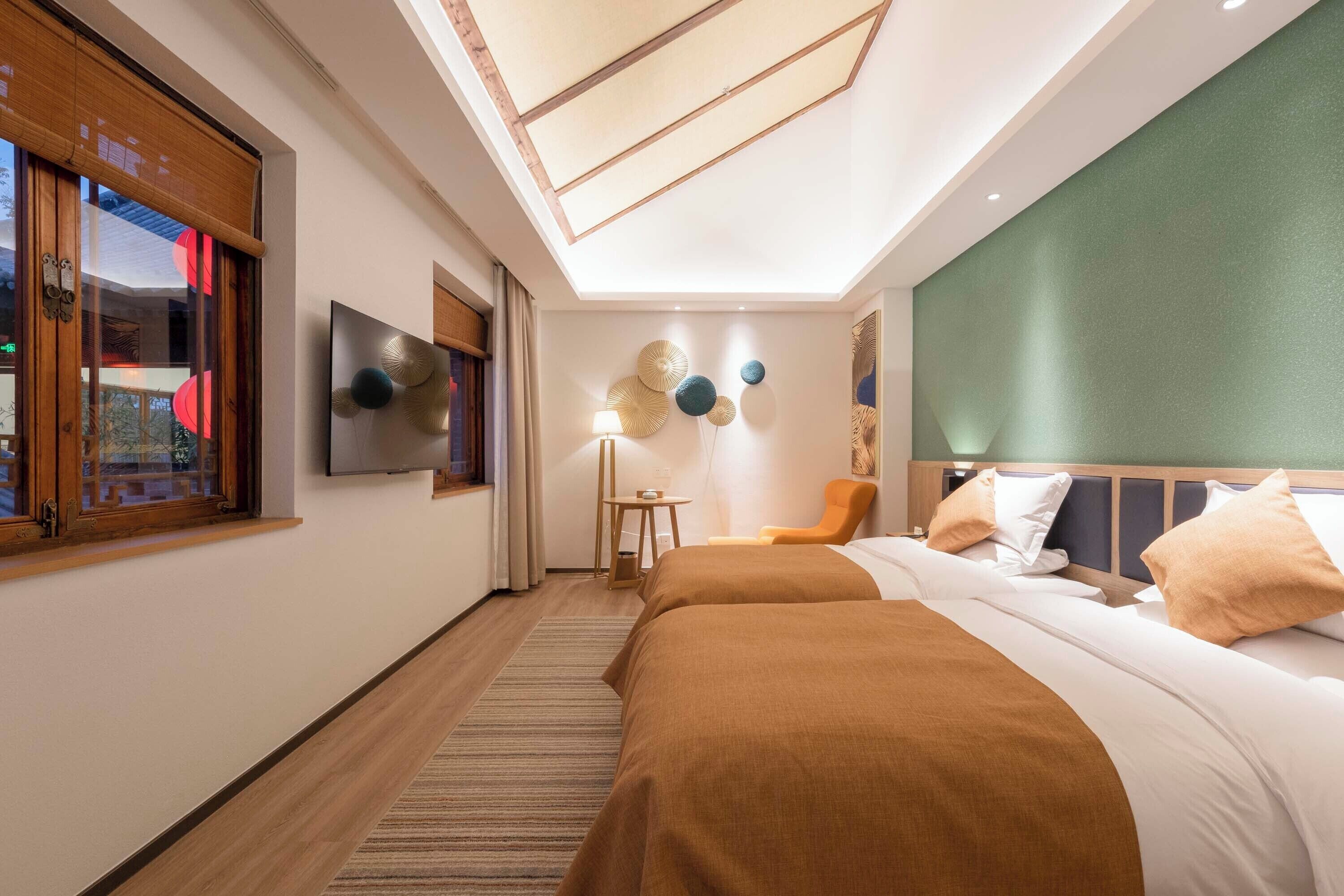 Senior-Zweibettzimmer, Gartenblick | Ausblick vom Zimmer