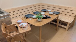 Essbereich im Zimmer