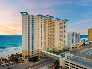 Exterior - Aqua 1008 Oceanfront/Hi Clean Standards/Wifi/Beach Chairs (Panama City Beach)