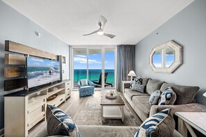 Smart TV - Aqua 1008 Oceanfront/Hi Clean Standards/Wifi/Beach Chairs (Panama City Beach)