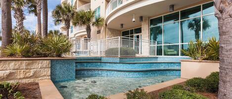Indoor pool, a heated pool