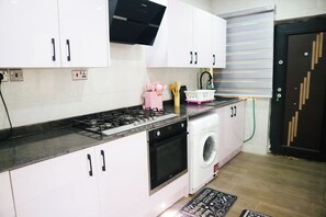 Unclassified image, 2 of 10, button - 2-bedroom apartment in tranquil Ibadan with AC comfort (Ibadan)