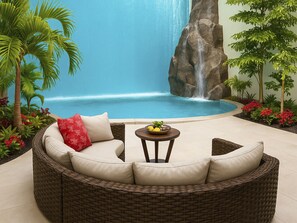 Pool - Ferienvilla "Villa Armonia" mit Infinity Pool by Interhome (Boca de Tomatlan)