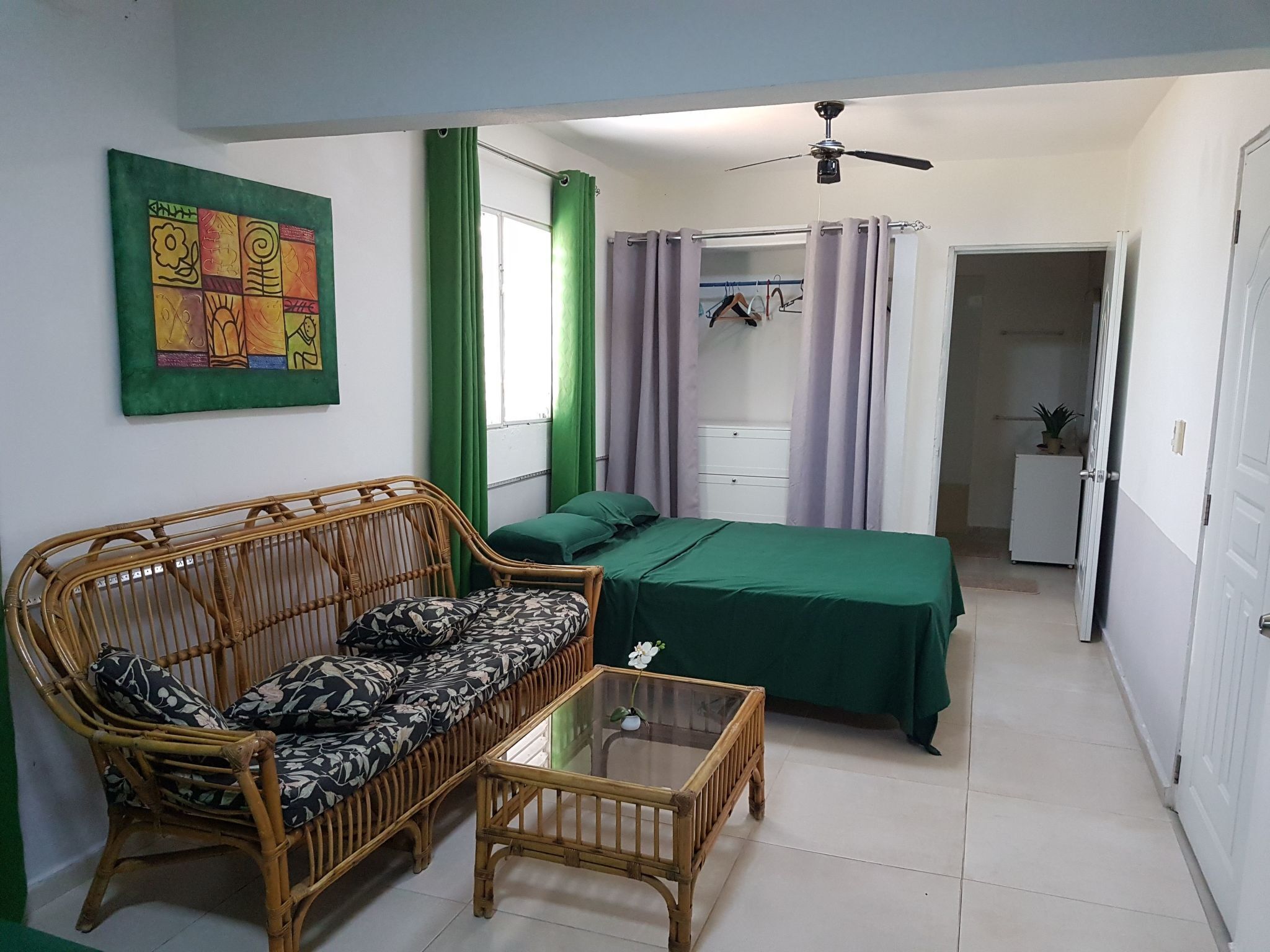 1 dormitorio y Internet