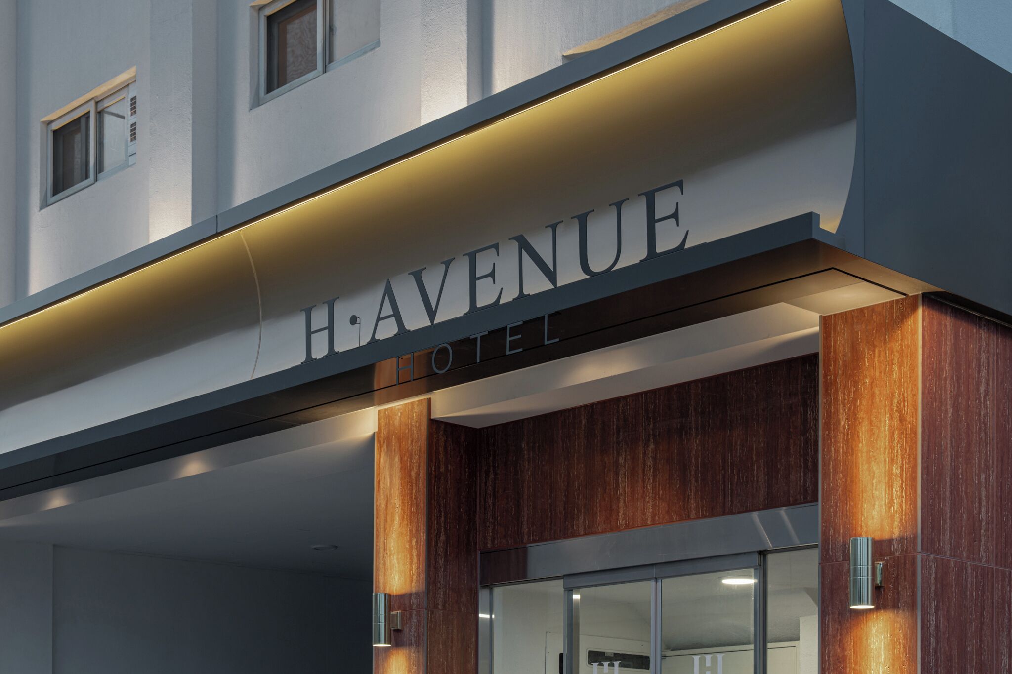 Fachada da propriedade