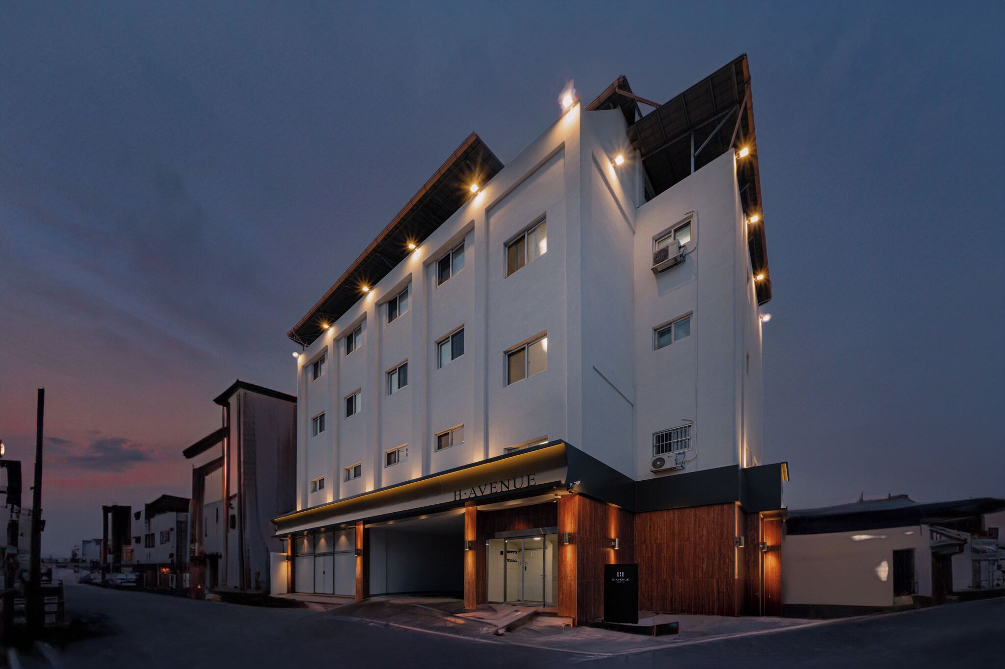 Fachada da propriedade