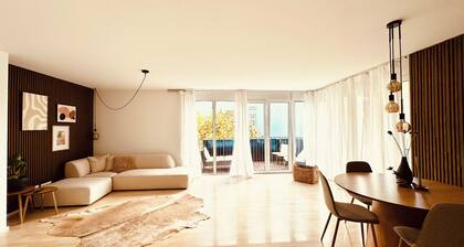 "Pure Living" modern apartment with balcony in a good location