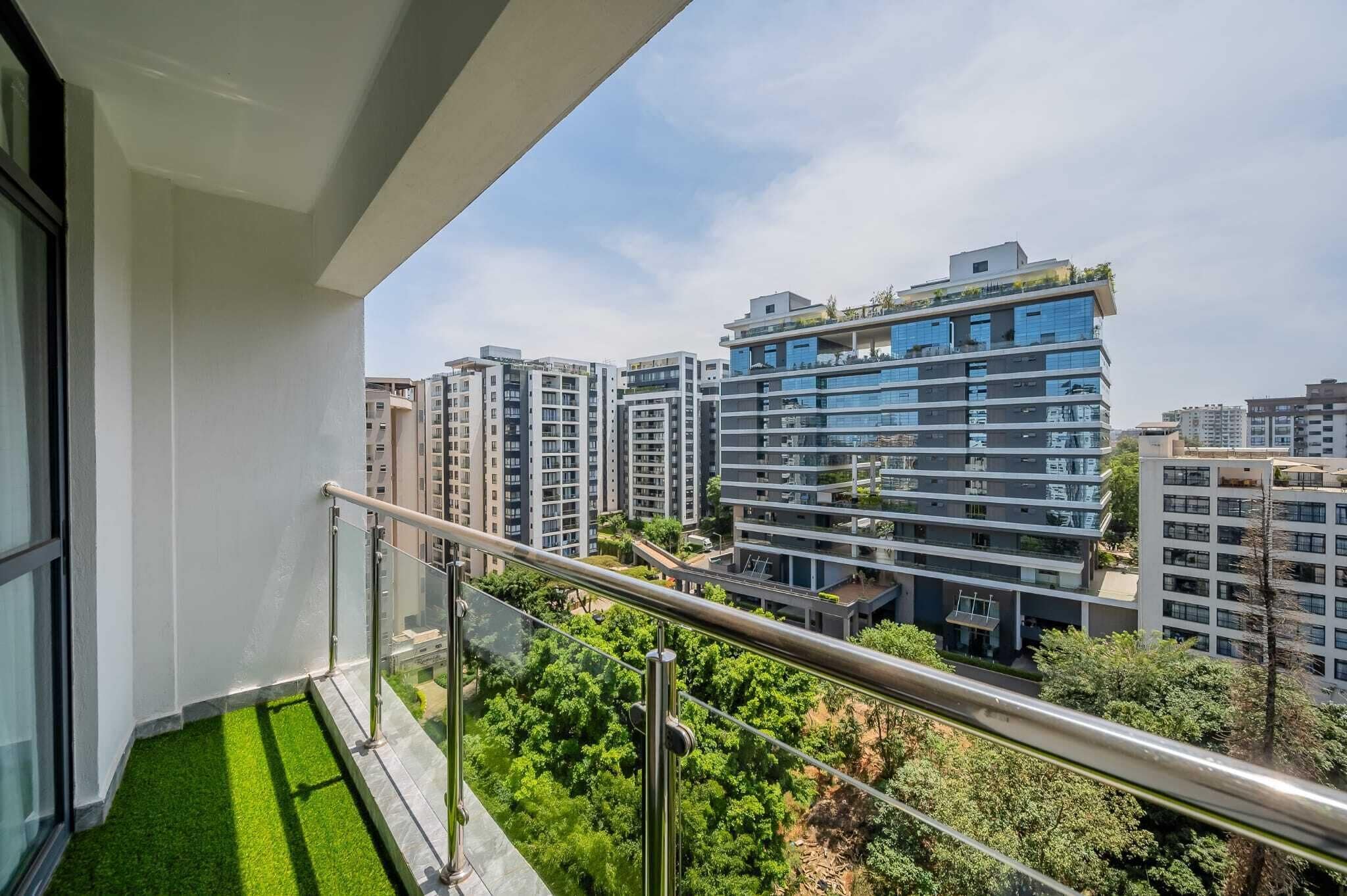 公寓, 2 间卧室, 无障碍, 吸烟房 | 阳台