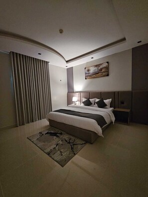 In-room safe, blackout curtains, iron/ironing board, free WiFi - dormira serviced apartments (Riyadh)
