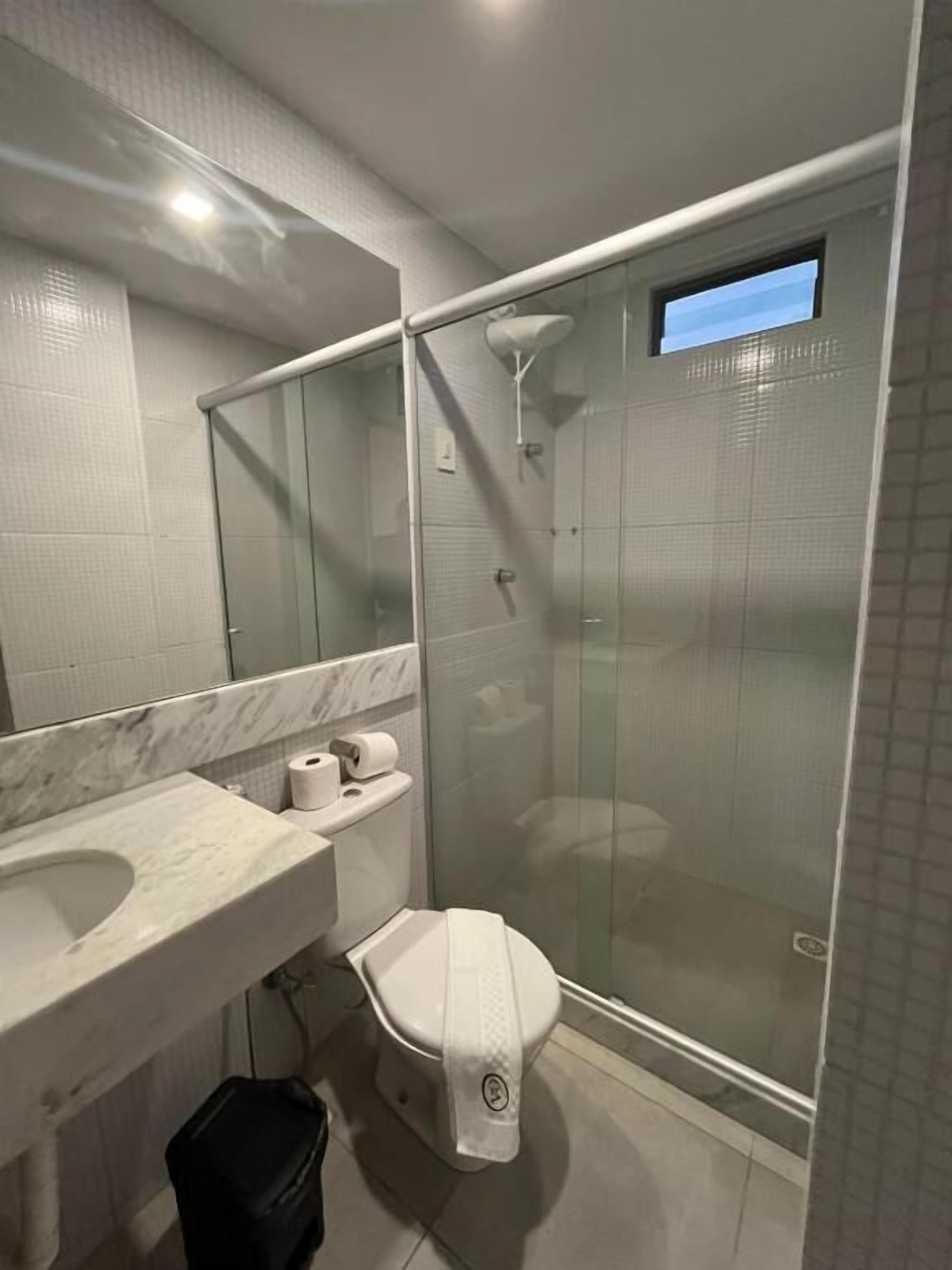 Triple Room | Bathroom | Shower, towels, soap, shampoo