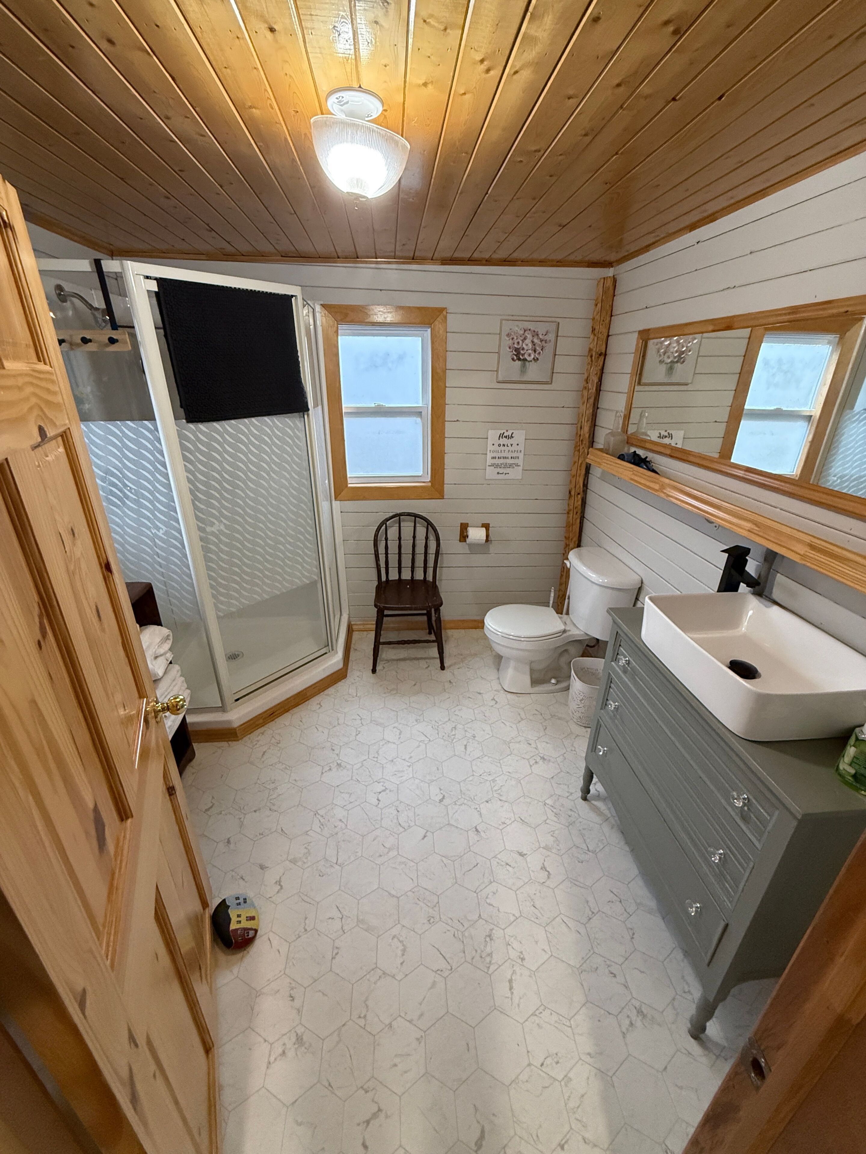 Hus, 3 soverom, balkong | Bad