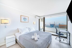 1 bedroom, iron/ironing board, WiFi, bed sheets - Luz de Kennedy - 1D, Wifi, Mall & Parking (Las Condes)