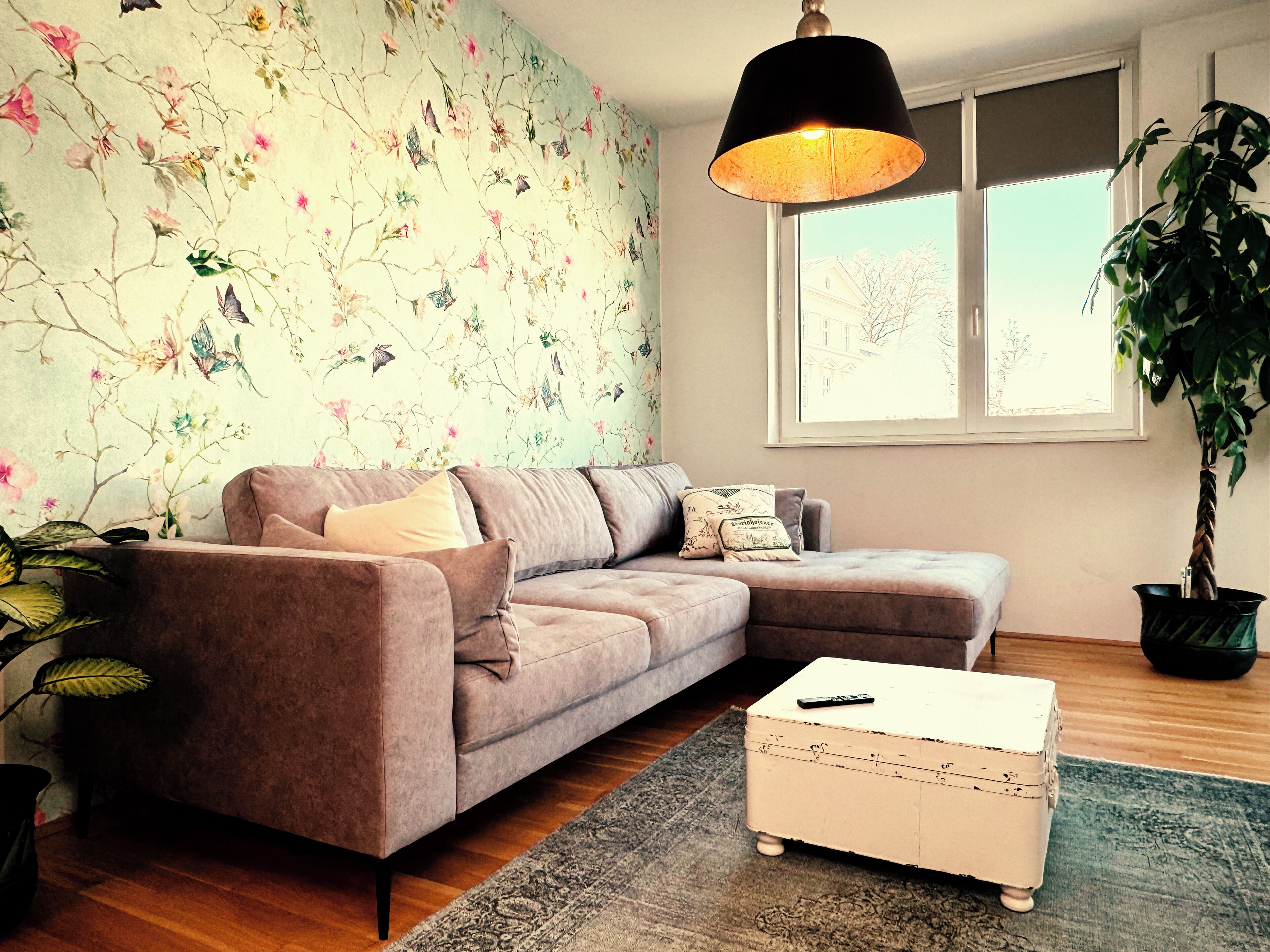 Comfort Apartment, City View | Living area