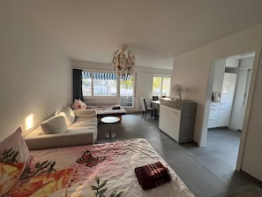 Apartment, 2 Bedrooms | Living area - Hanna Apartment Interlaken (Matten bei Interlaken)