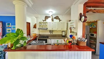 Kabin Keluarga, Bebas Asap Rokok, tepi pantai | Dapur pribadi | Kompor