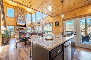 Interior - Relaxing 5BD POOL Lodge| Theater + Hot Tub + Games (Sevierville)