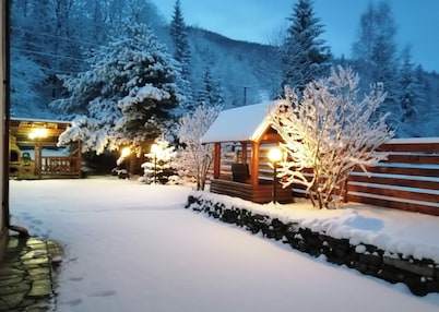 Casă în Bucovina cu jacuzzi exterior