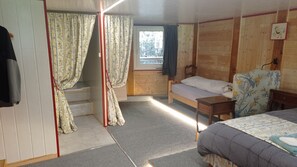 1 habitación y ropa de cama 