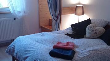 1 bedroom, WiFi, bed sheets