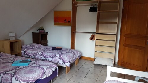 Gästezimmer „Chalet Des 3 Pins - Vitamines“ mit Bergblick, Gemeinschaftsterrasse & WLAN
