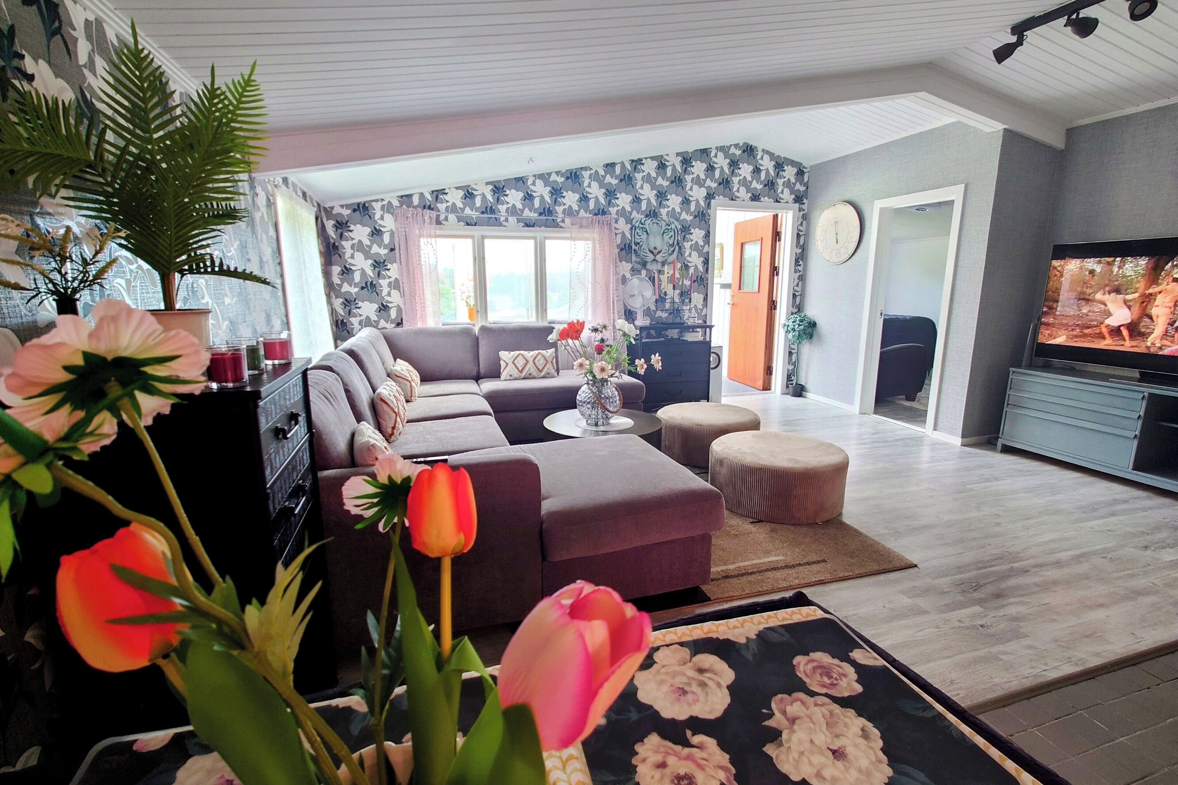 Villa, 4 Bedrooms, Balcony, Garden View | Living room