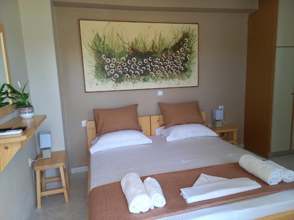 Chambre Double, vue cour intérieure